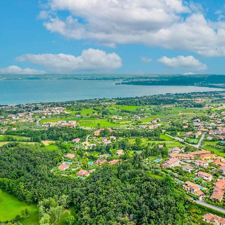 Piscina Panoramica - La Casa Volante Villa Soiano Del Lago Ngoại thất bức ảnh